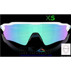 Oakley Radar EV S Polished White / Prizm Sapphire (OO9510-01)