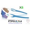 Oakley Radar EV S Polished White / Prizm Sapphire (OO9510-01)