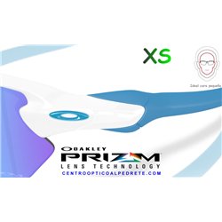 Oakley Radar EV S Polished White / Prizm Sapphire (OO9510-01)