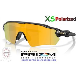 Oakley Radar EV S Polished Black / Prizm 24K Polarized (OO9510-04)