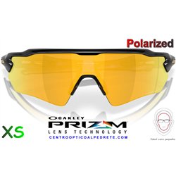 Oakley Radar EV S Polished Black / Prizm 24K Polarized (OO9510-04)