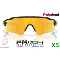 Oakley Radar EV S Polished Black / Prizm 24K Polarized (OO9510-04)