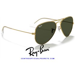 Ray-Ban Aviator Large Arista Gold / G-15 Green (RB3025 L0205)