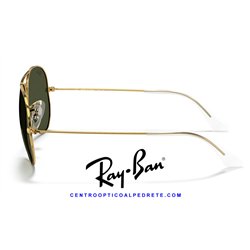 Ray-Ban Aviator Large Arista Gold / G-15 Green (RB3025 L0205)