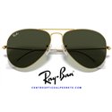 Ray-Ban Aviator Large Arista Gold / G-15 Green (RB3025 L0205)