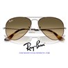 Ray-Ban Aviator Large Metal Havana on GunMetal / Bronw Vintage Gradient Black (RB3025 92700A)