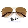 Ray-Ban Aviator Large Metal Arista Gold / Light Brown (RB3025 001/51)