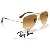 Ray-Ban Aviator Large Metal Arista Gold / Light Brown (RB3025 001/51)