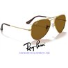 Ray-Ban Aviator Large Metal Arista Gold / B-15 Brown (RB3025 001/33)