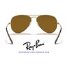 Ray-Ban Aviator Large Metal Arista Gold / B-15 Brown (RB3025 001/33)