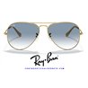 Ray-Ban Aviator Arista / Light Blue Gradient (RB3025 001/3F)