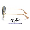 Ray-Ban Aviator Arista / Light Blue Gradient (RB3025 001/3F)