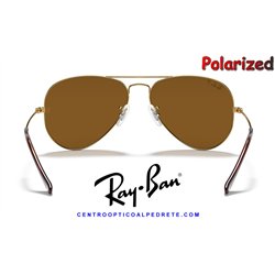 Ray-Ban Aviator Large Metal Arista / Brown Polarized (RB3025 001/57)