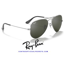 Ray-Ban Aviator Large Silver / Grey Mirror (RB3025 W3277)