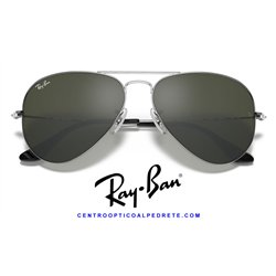 Ray-Ban Aviator Large Silver / Grey Mirror (RB3025 W3277)