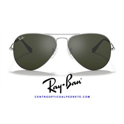 Ray-Ban Aviator Large Silver / Grey Mirror (RB3025 W3277)