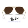 Ray-Ban Aviator Gold / Blue Flash Green (RB3025 112/19)
