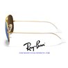 Ray-Ban Aviator Gold / Blue Flash Green (RB3025 112/19)