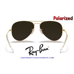 Ray-Ban Aviator Gold / Cyclamen Flash Polarized (RB3025 112/1Q)