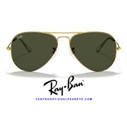 Ray-Ban Aviator Large Arista / G-15 Green (RB3025/181)