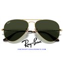 Ray-Ban Aviator Large Arista / G-15 Green (RB3025/181)