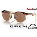 HSTN Custom Dark Amber - Light Curry / Prizm Tungsten Polarized (OO9242-07C)
