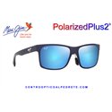 Maui Jim Ho‘opili Metal Matte Blue / Blue Hawaii (B683-03)