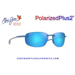 Maui Jim Ho‘okipa Ultra Metal Matte Blue / Blue Hawaii (B676-03)