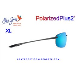 Maui Jim Ho'okipa XL Translucent Grey / Blue Hawaii (B456-14A)