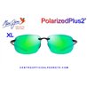 Maui Jim Translucent Matte Grey / MAUIGreen (GM456-14)