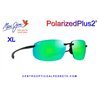 Maui Jim Translucent Matte Grey / MAUIGreen (GM456-14)