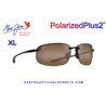 Maui Jim Ho‘okipa XL Tortoise / HCL Bronze (H456-10)