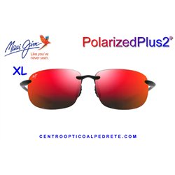 Maui Jim Ho‘okipa Matte Black / HAWAII LAVA (RM456-02A)