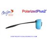 Maui Jim Palulu Matte Black / Blue Hawaii (B680-02)
