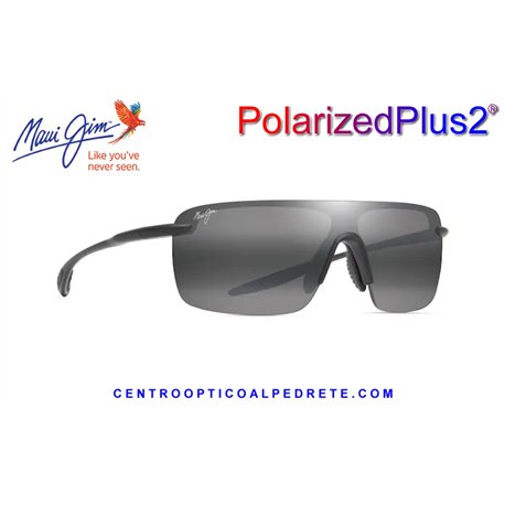 Maui Jim Palulu Matte Black / Neutral Grey (680-02)