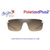 Maui Jim Palulu Metal Matte Platinum / HCL Bronze (HS680-05)