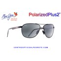 Maui Jim Castles Matte Black / Neutral Grey (B728-17)