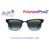 Maui Jim Hulahe Metallic Dark Rose/Matte / Neutral Grey (257-17C)