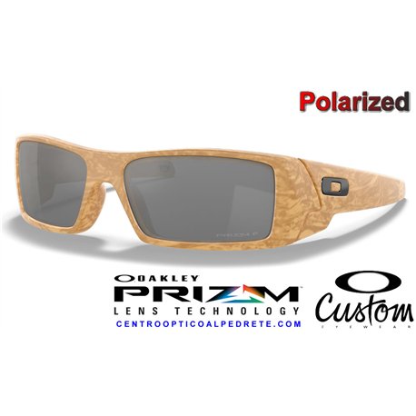 Oakley Gascan Custom Desert Tan / Prizm Black Polarized (OO9014-11202)