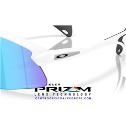 Oakley Stunt Devil Matte White / Prizm Sapphire (OO9517-04)
