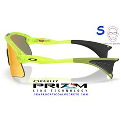 Oakley Stunt Devil S Matte Uranium / Prizm Ruby (OO9518-03)