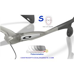 Oakley Stunt Devil S Grey Ink / Clear to Black Iridium Photochromic (OO9518-08)