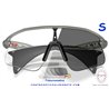 Oakley Stunt Devil S Grey Ink / Clear to Black Iridium Photochromic (OO9518-08)