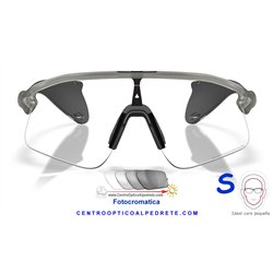 Oakley Stunt Devil S Grey Ink / Clear to Black Iridium Photochromic (OO9518-08)