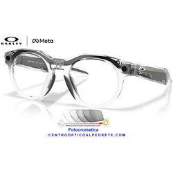 Oakley Meta HSTN Clear / Transitions Grey (OW8002-05)