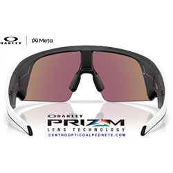Oakley Meta Vanguard Matte White / Prizm Sapphire (OW8001-06)