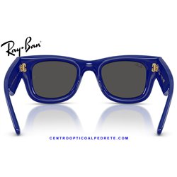 Ray-Ban Wayfarer Puffer Blue / Ultra Black (RB4940-683387)