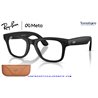 Ray-Ban Meta Wayfarer Black / Clear/Grey (RW4012-601S1Z)