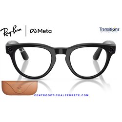 Ray-Ban Meta Headliner Matte Black / Clear (RW4013-601SSB)