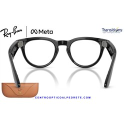 Ray-Ban Meta Headliner Matte Black / Clear (RW4013-601SSB)